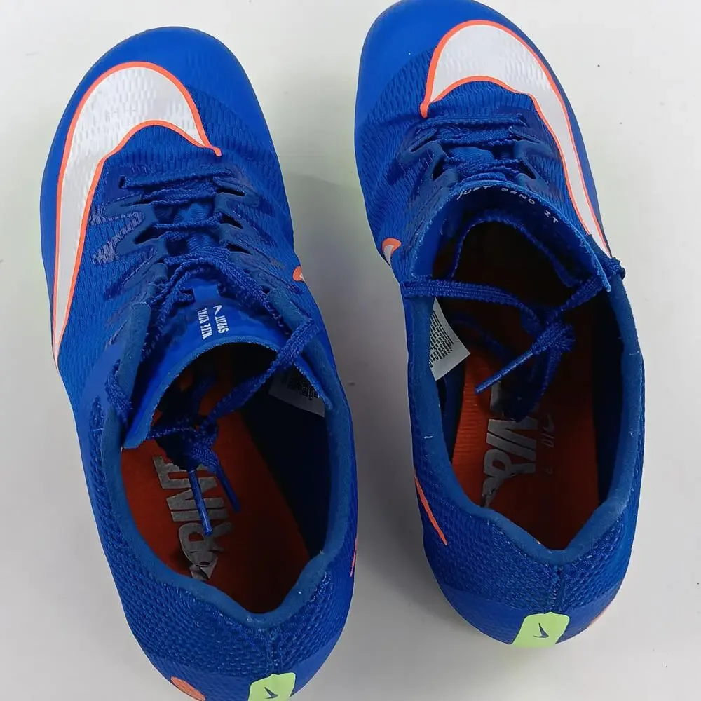Nike Rival Sprint Track Spikes Shoes Mens Size 5.5 Blue Racing DC8753-401